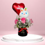 Coneja rosa chic
