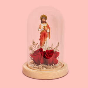 Rosa eterna con imagen XL